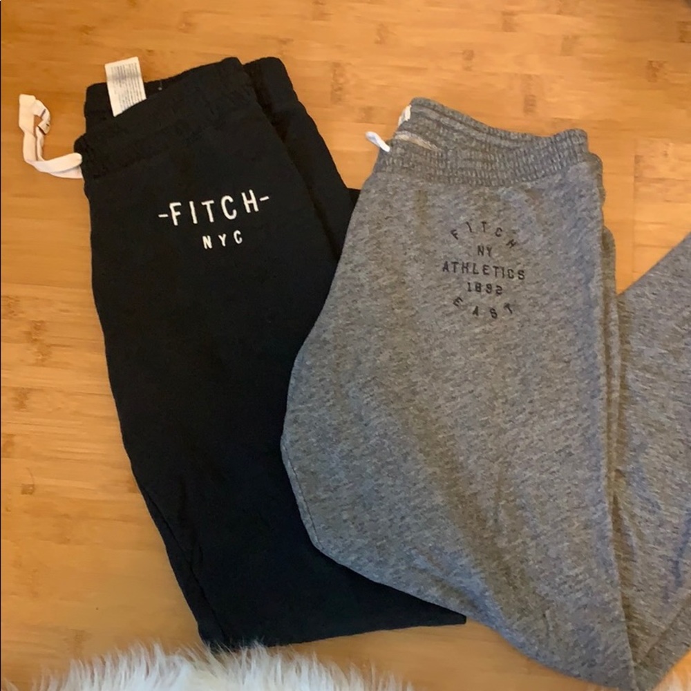 2 pairs of Abercrombie Sweats